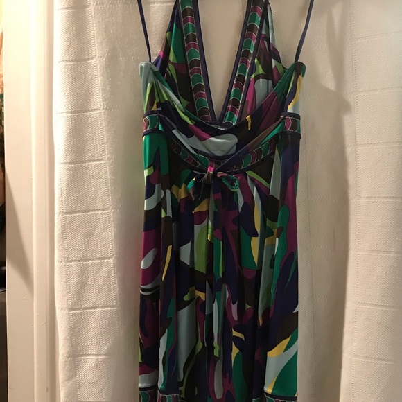 BCBG MAXAZRIA Halter Dress ZFU6E080. Size M. - Picture 3 of 8